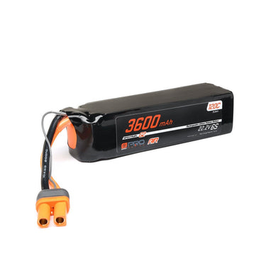 Spektrum SPMX-1069 Smart Pro Series Air 3600mAh 6S 22.2V 120C G2 LiPo Battery with IC5 Connector
